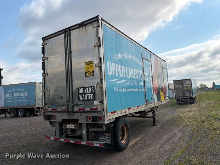 image for item DV8518 2017 CIMC refrigerated van trailer