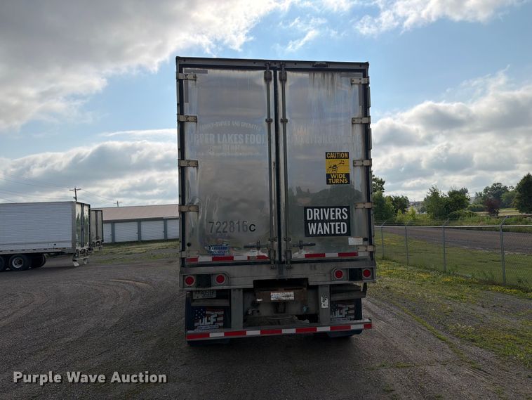 image for item DV8518 2017 CIMC refrigerated van trailer