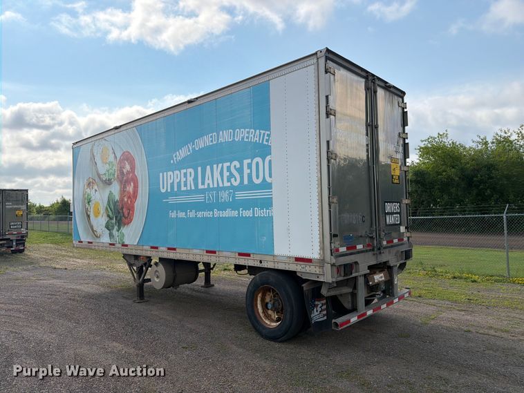 image for item DV8518 2017 CIMC refrigerated van trailer