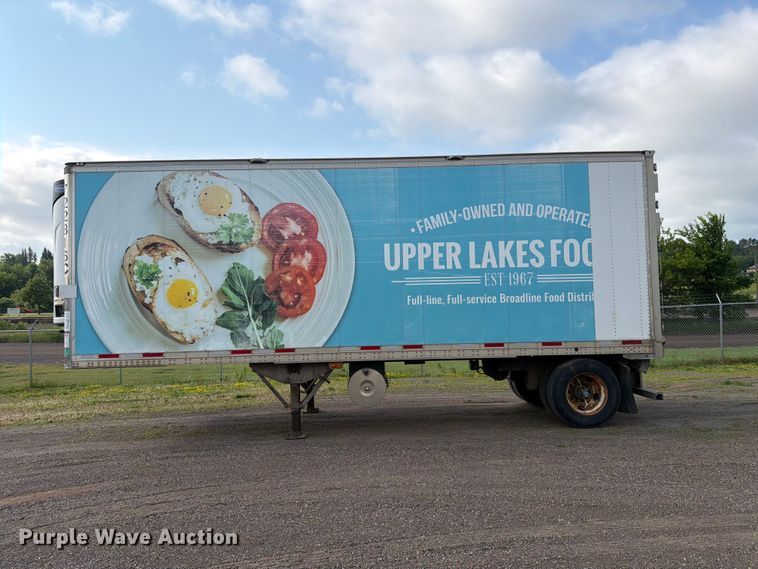 image for item DV8518 2017 CIMC refrigerated van trailer