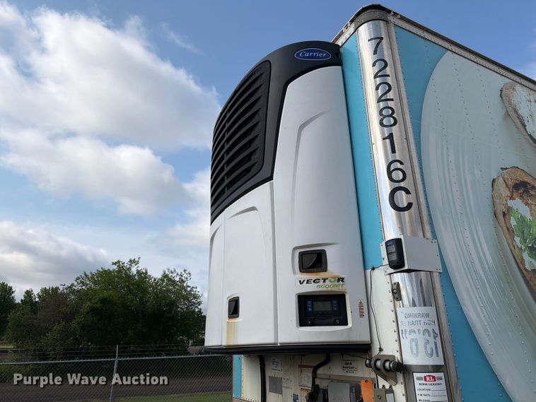 image for item DV8518 2017 CIMC refrigerated van trailer
