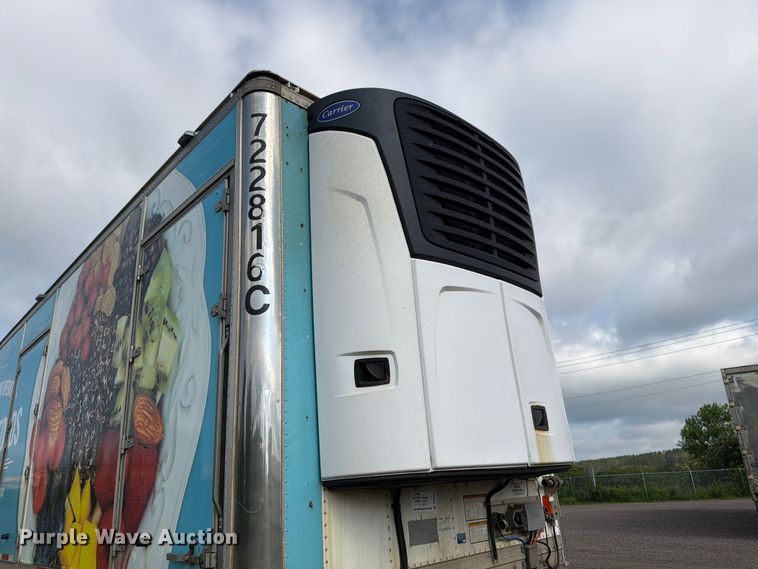 image for item DV8518 2017 CIMC refrigerated van trailer