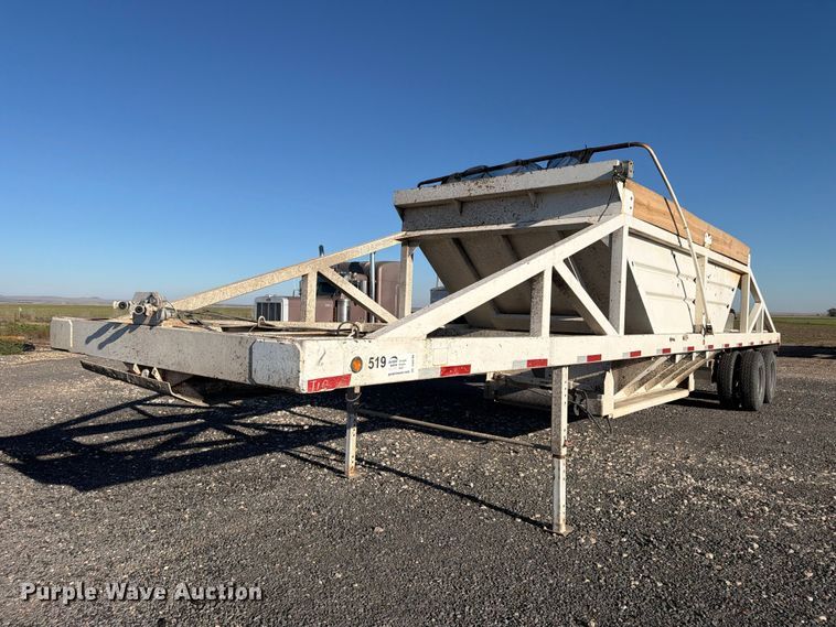 image for item DV8709 2012 Leach bottom dump trailer