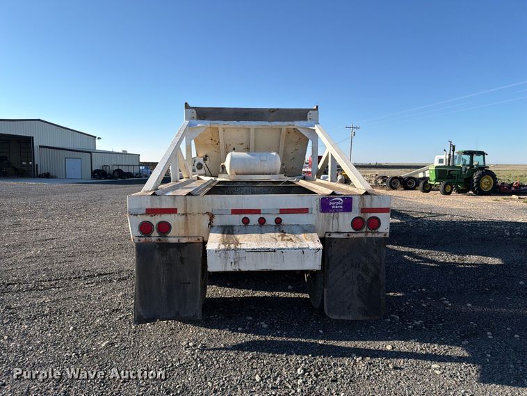 image for item DV8709 2012 Leach bottom dump trailer