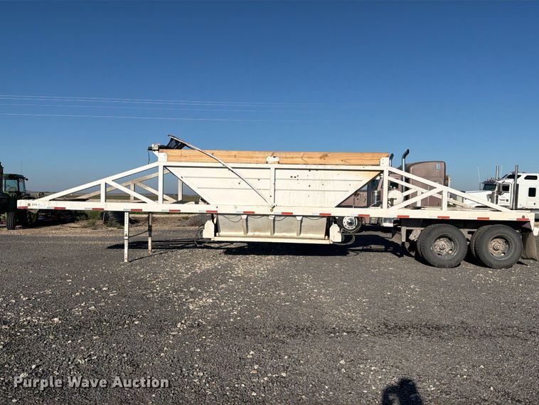 image for item DV8709 2012 Leach bottom dump trailer