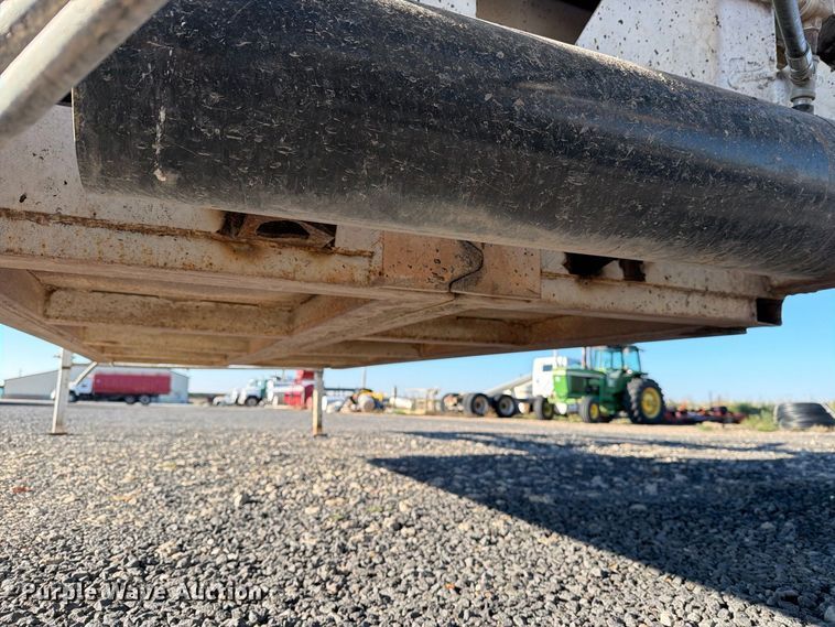 image for item DV8709 2012 Leach bottom dump trailer