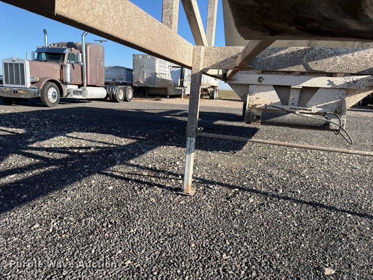 image for item DV8709 2012 Leach bottom dump trailer