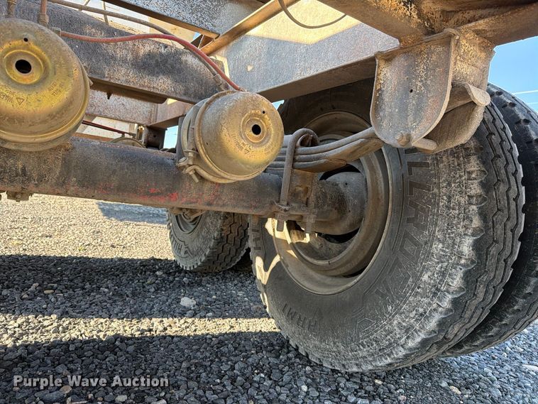 image for item DV8709 2012 Leach bottom dump trailer