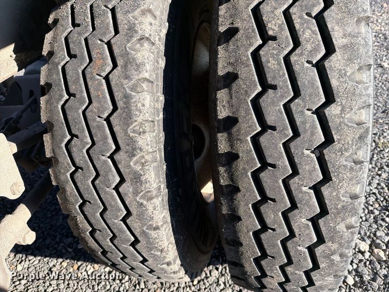 image for item DV8709 2012 Leach bottom dump trailer