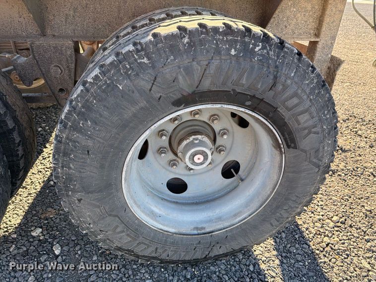 image for item DV8709 2012 Leach bottom dump trailer