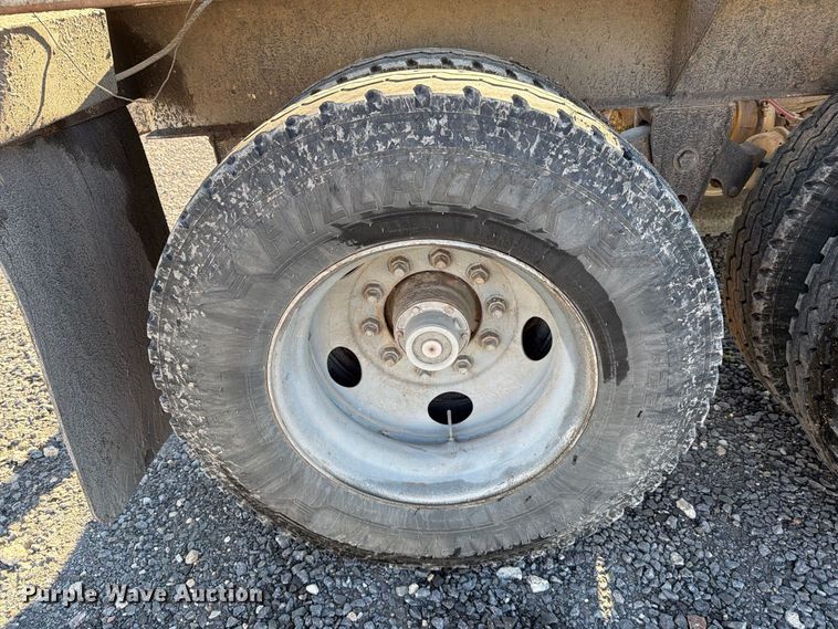 image for item DV8709 2012 Leach bottom dump trailer