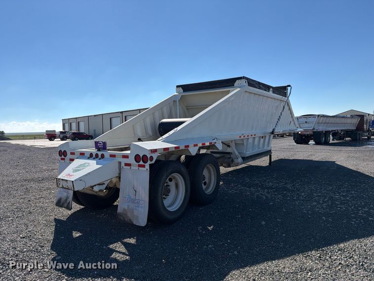 image for item DV8710 2023 Armor Lite Trailer bottom dump trailer