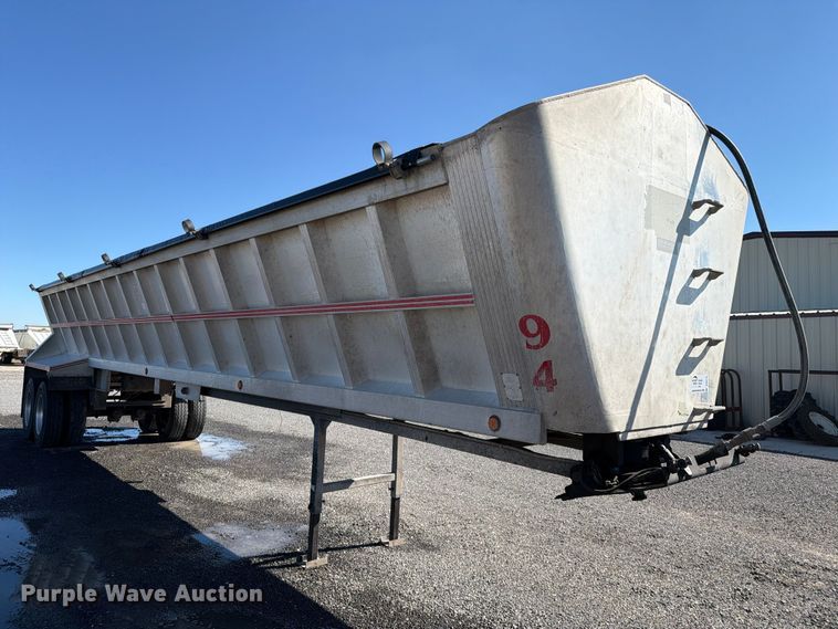 image for item DV8713 1994 Vantage SV96 end dump trailer