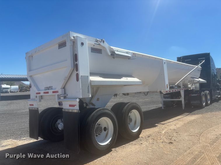 image for item DW1308 2022 Intramet ED-36-FL end dump trailer