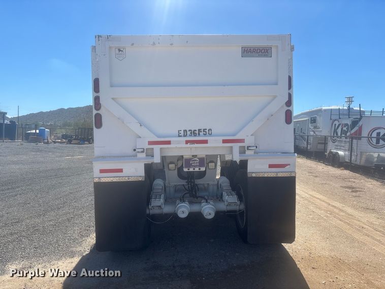 image for item DW1308 2022 Intramet ED-36-FL end dump trailer