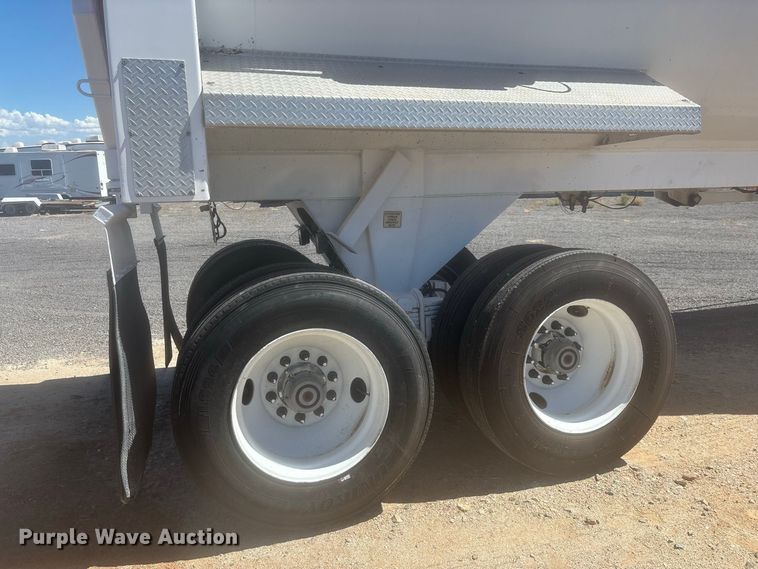 image for item DW1308 2022 Intramet ED-36-FL end dump trailer