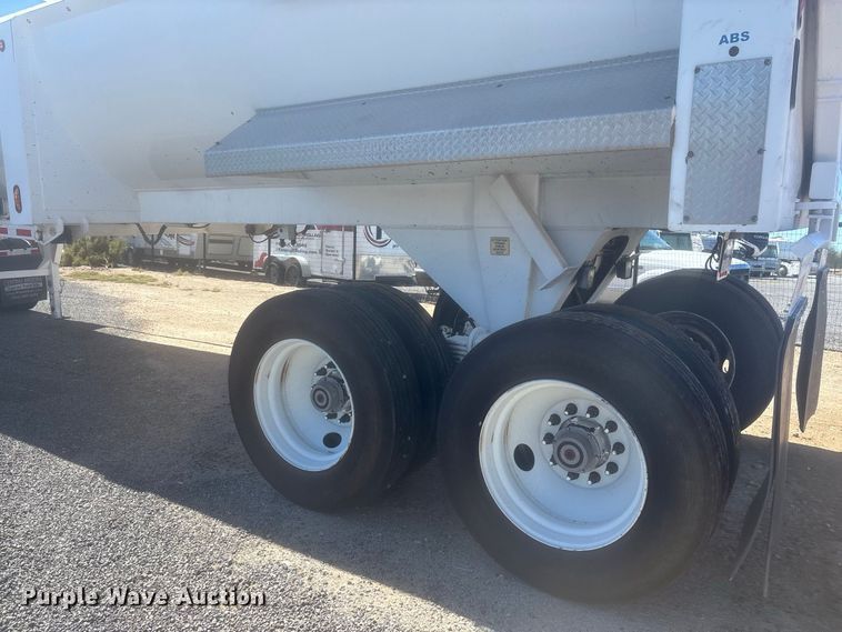 image for item DW1308 2022 Intramet ED-36-FL end dump trailer