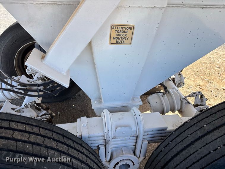 image for item DW1308 2022 Intramet ED-36-FL end dump trailer