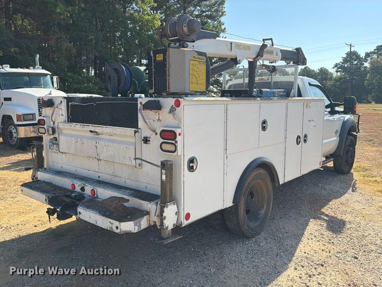 image for item EA7365 2013 Ford F550 Super Duty utility / service truck