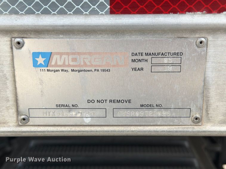 image for item EA7382 2020 International MV607 refrigerated truck