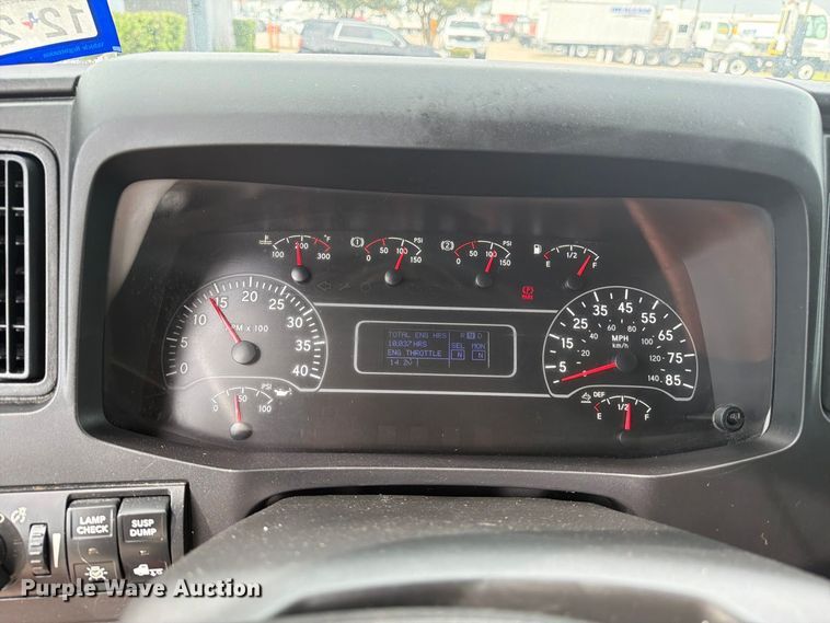 image for item EA7384 2020 International MV607 refrigerated truck
