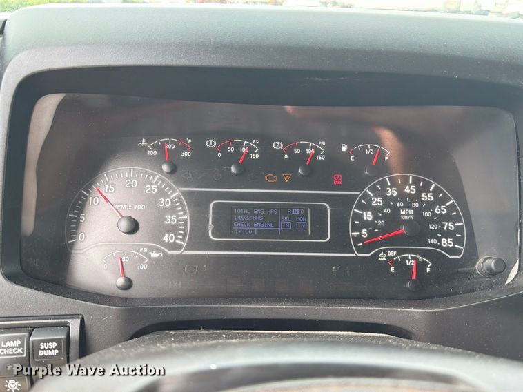 image for item EA7386 2020 International MV607 refrigerated truck