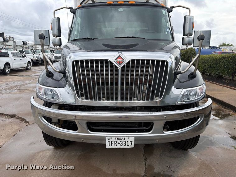 image for item EA7387 2020 International MV607 refrigerated truck