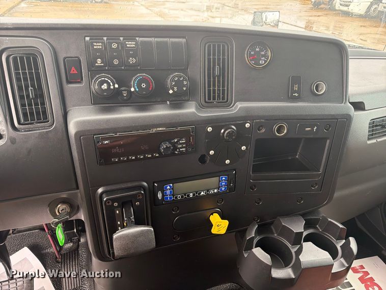image for item EA7387 2020 International MV607 refrigerated truck