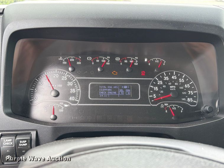 image for item EA7388 2020 International MV607 refrigerated truck