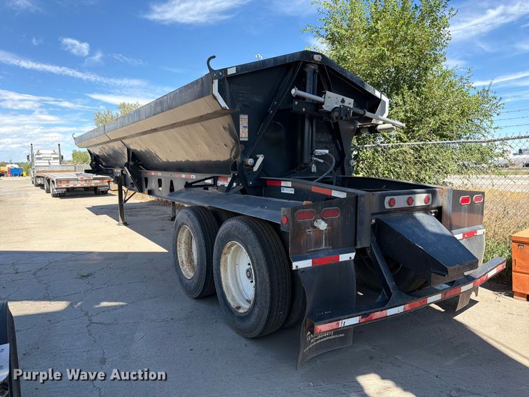 image for item ED0204 2014 Circle R  by Thurston SS402 side dump trailer