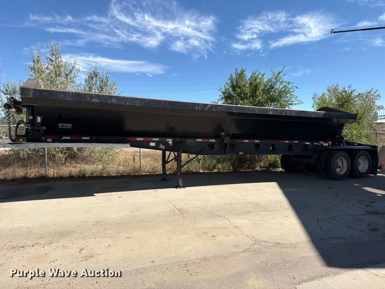 image for item ED0204 2014 Circle R  by Thurston SS402 side dump trailer