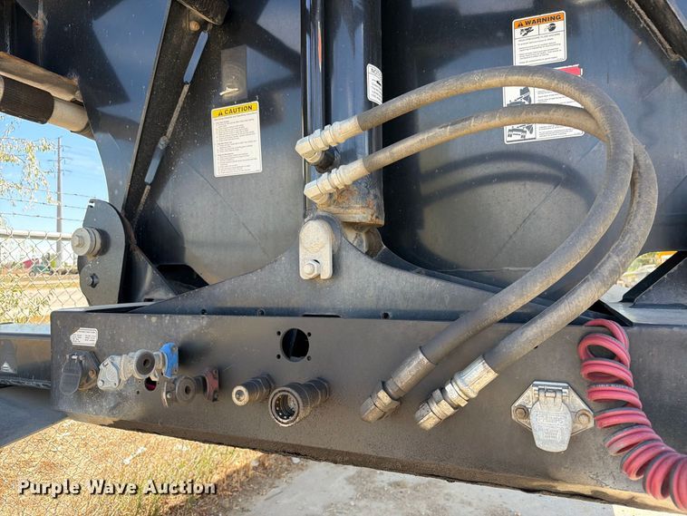 image for item ED0204 2014 Circle R  by Thurston SS402 side dump trailer