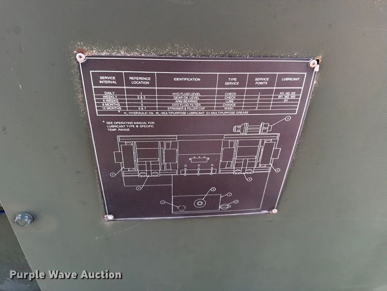 image for item EF1400 1997 Oshkosh M1070 semi truck