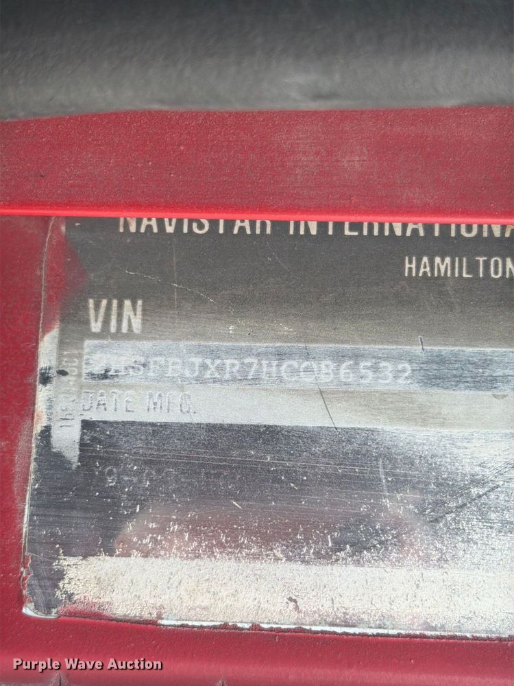 image for item EI7681 1987 International F9370 semi truck