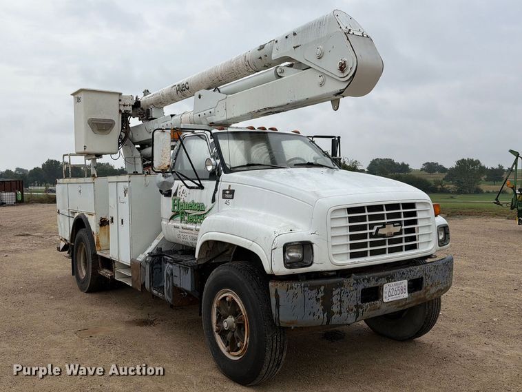 image for item EI7741 1997 Chevrolet C7500 bucket truck