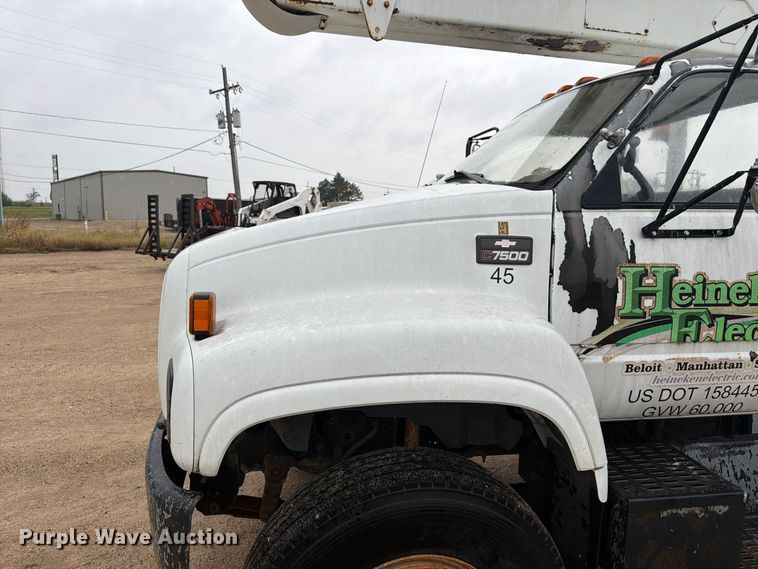image for item EI7741 1997 Chevrolet C7500 bucket truck