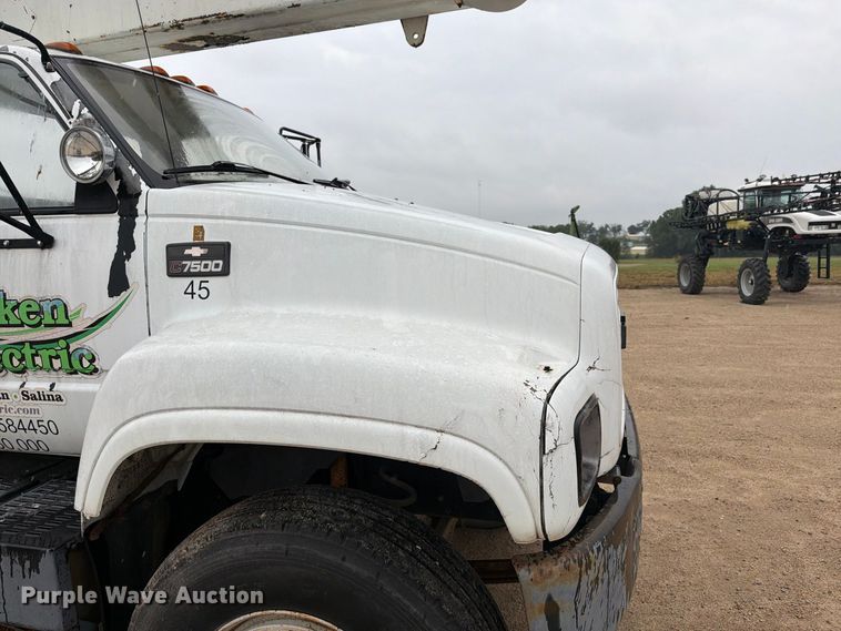 image for item EI7741 1997 Chevrolet C7500 bucket truck