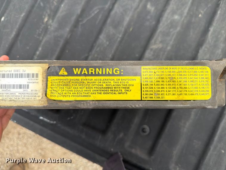 image for item EI7746 2012 Detroit Diesel DDEC IV remanufactured EMC