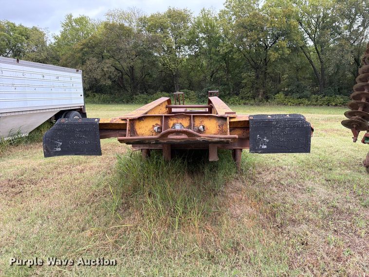 image for item EP7861 1973 Chancey BT35 drop deck equipment trailer