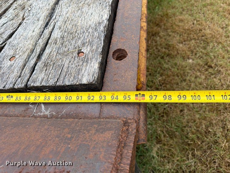 image for item EP7861 1973 Chancey BT35 drop deck equipment trailer
