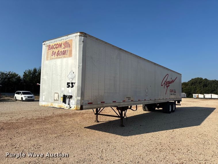 1999 Stoughton dry van trailer