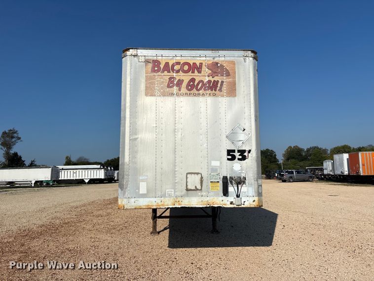 image for item ER3345 1999 Stoughton dry van trailer