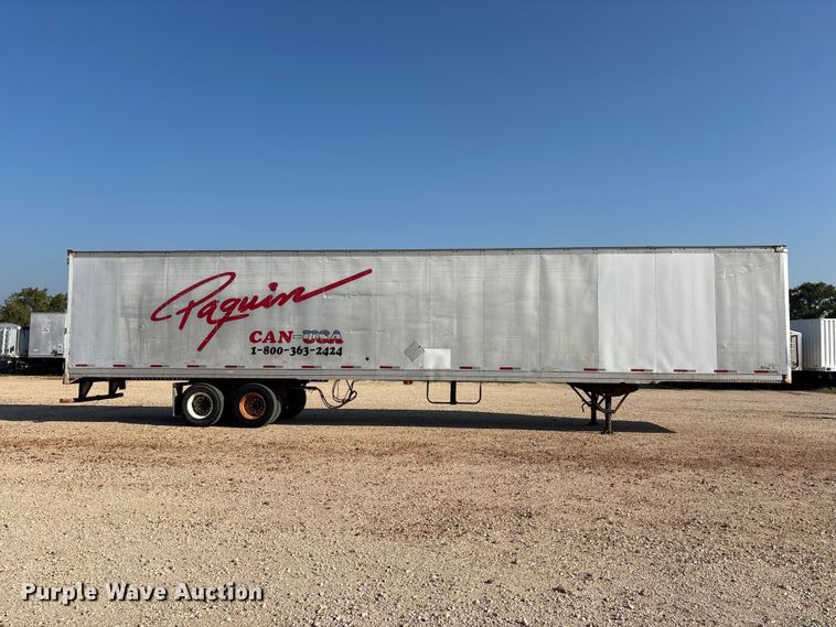 image for item ER3345 1999 Stoughton dry van trailer