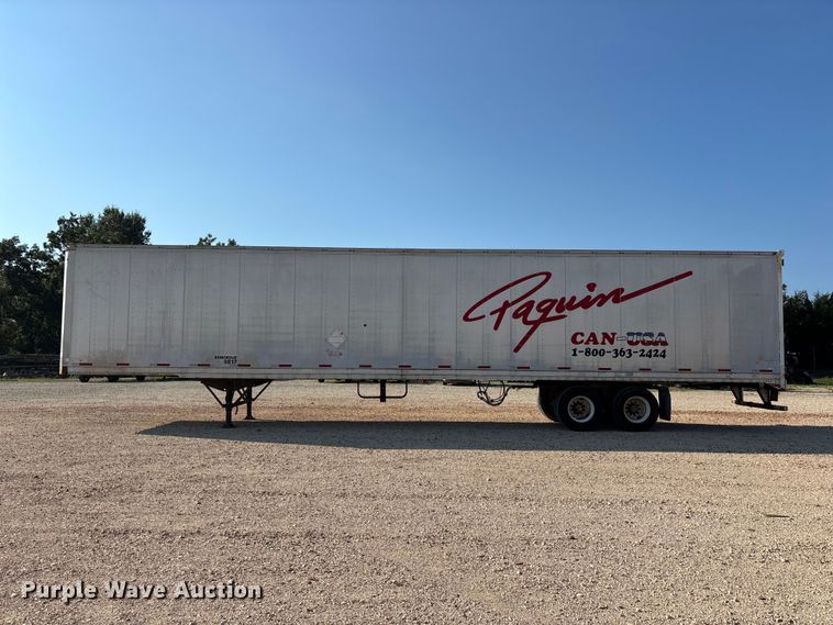 image for item ER3345 1999 Stoughton dry van trailer