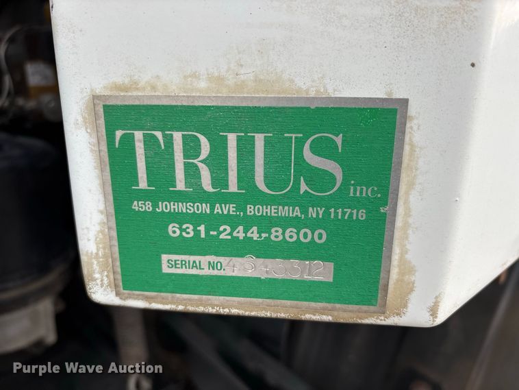 image for item ER3381 2012 International DuraStar 4300 street sweeper truck
