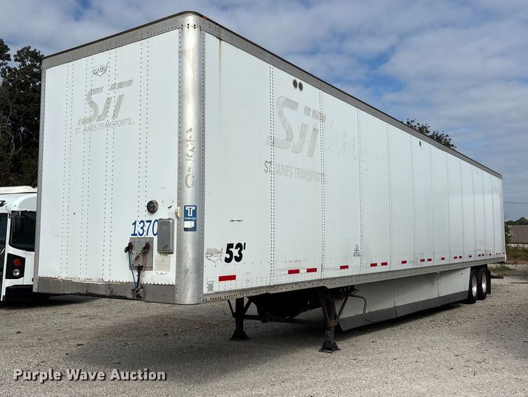 2012 Wabash DVLSHPC dry van trailer