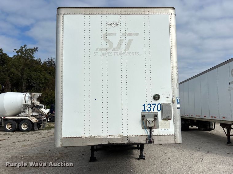 image for item ER3404 2012 Wabash DVLSHPC dry van trailer