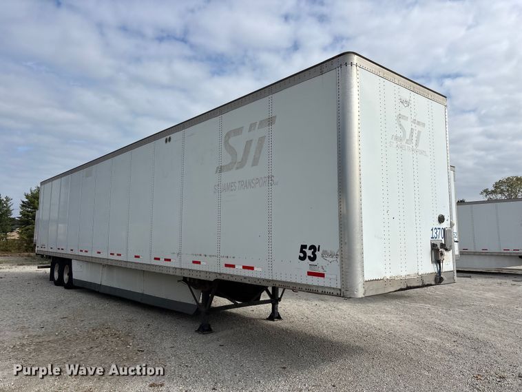 image for item ER3404 2012 Wabash DVLSHPC dry van trailer