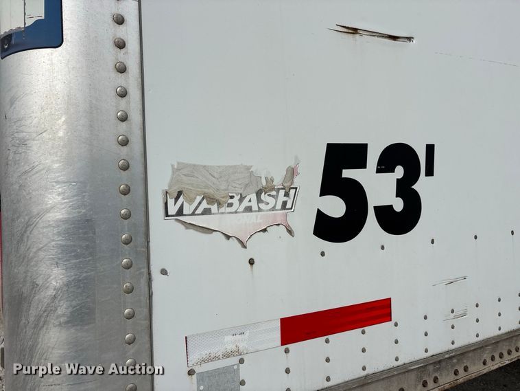 image for item ER3404 2012 Wabash DVLSHPC dry van trailer