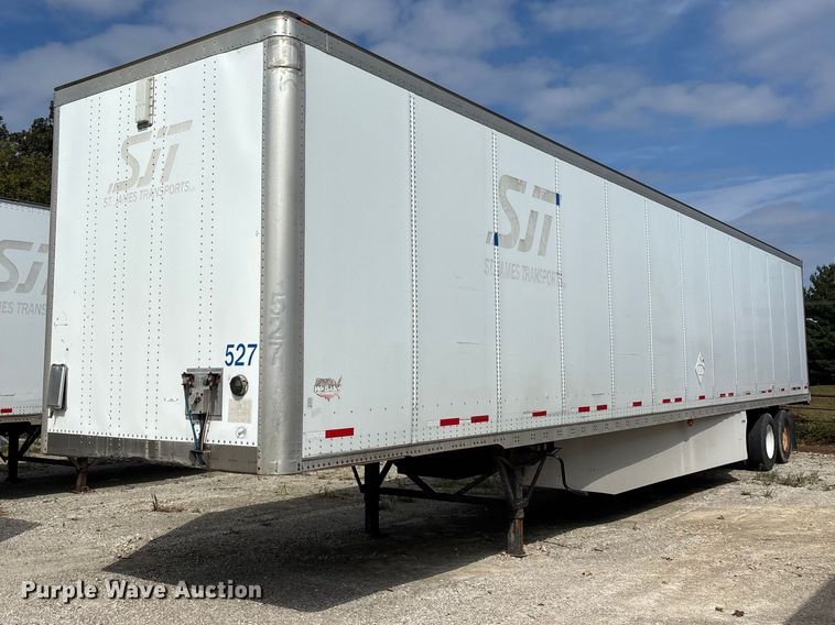 image for item ER3407 2011 Wabash dry van trailer